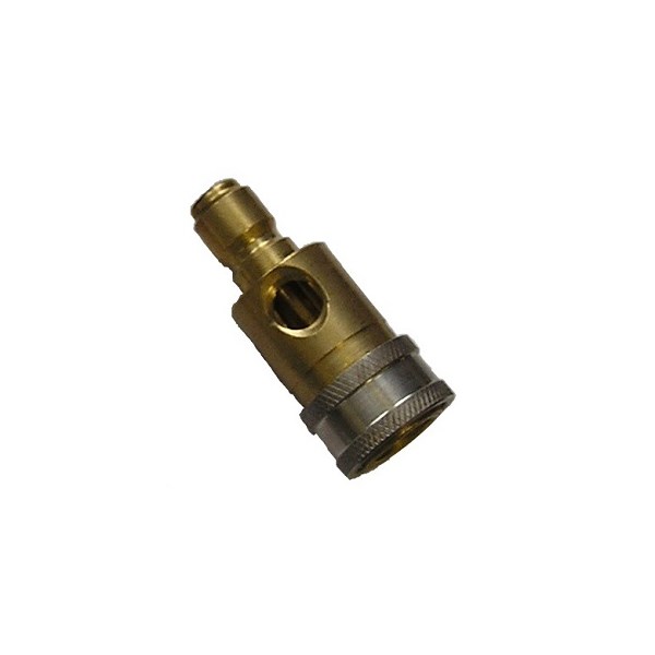 1001.5328, GAUGE ADAPTER, 3/8" QC  - BRASS