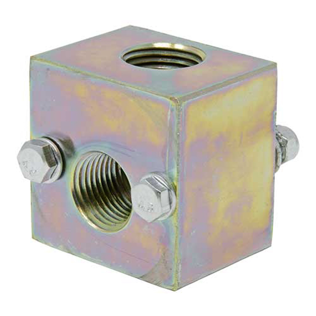 1001.5123, UNLOADER BLOCK, 3/8" - STEEL