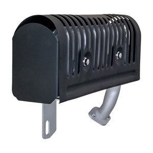1001.6188, MUFFLER ASSY, BLACK