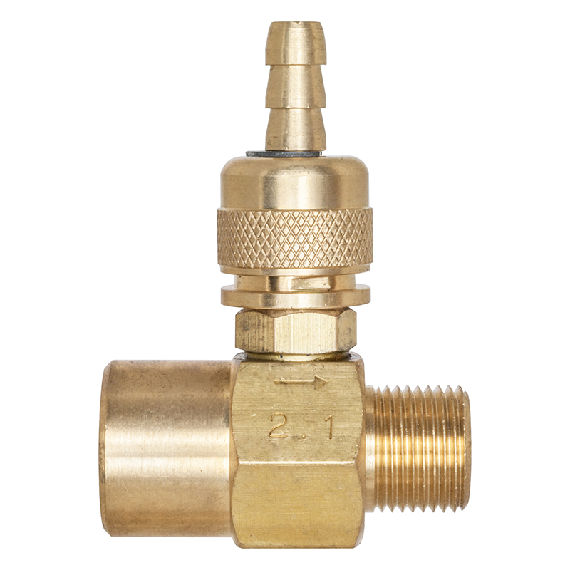 00029135, Adjustable 2.1mm Chemical Injector with 3/8" Connections