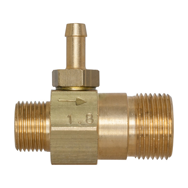 00029042, 1.8 CHEMICAL INJECTOR, FIXED, 3/8" MXF