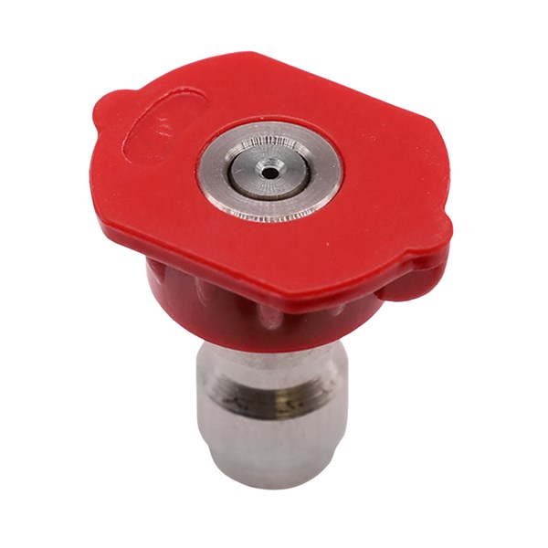0003.0-QC, Red Quick Connect Pressure Washer Tip, 3.0 Orifice, 0 Degree