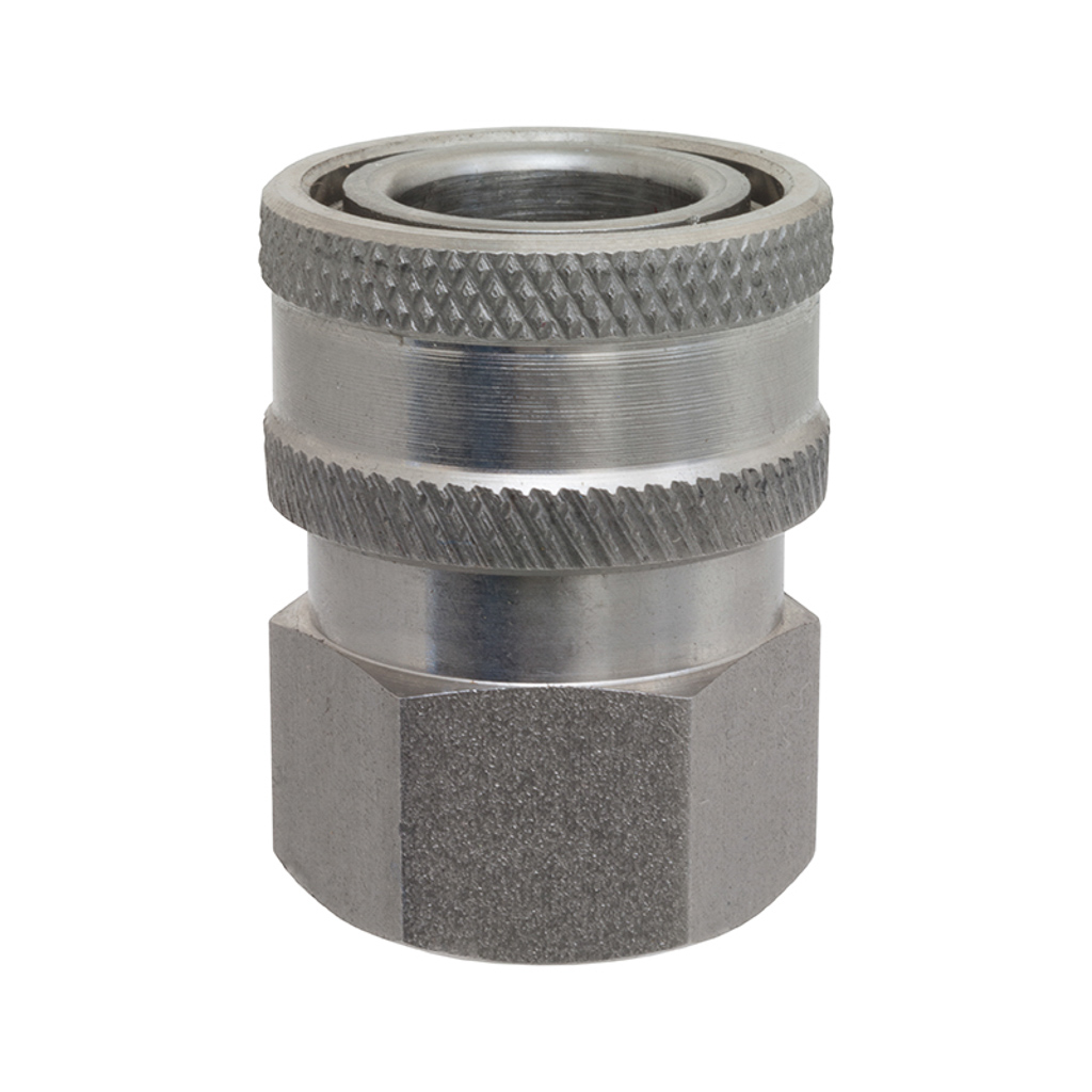 1002.1271, 3/8" FEMALE COUPLER, SS