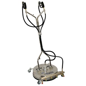 1002.2216, 21" VORTEX DUAL GUN SURFACE CLEANER - STAINLESS STEEL
