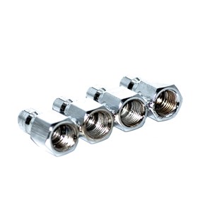 1002.2228, QUAD NOZZLE HOLDER - ZINC PLATED STEEL