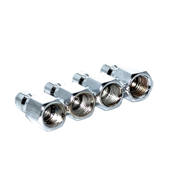 1002.2228, QUAD NOZZLE HOLDER - ZINC PLATED STEEL