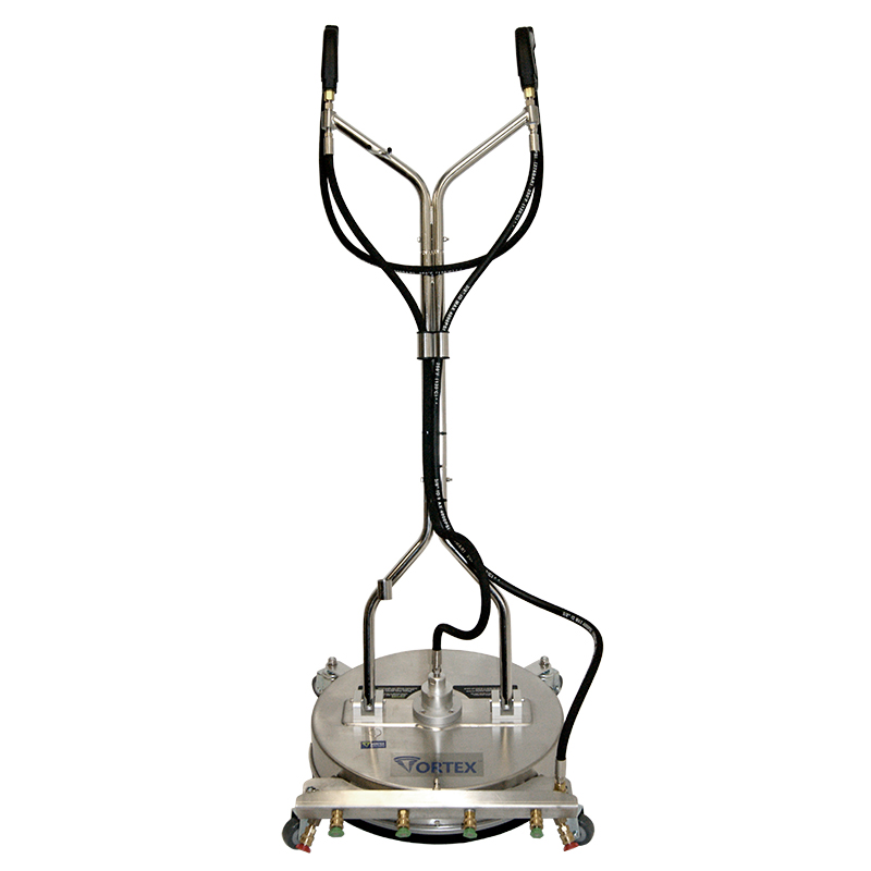 1002.2216, 21" VORTEX DUAL GUN SURFACE CLEANER - STAINLESS STEEL