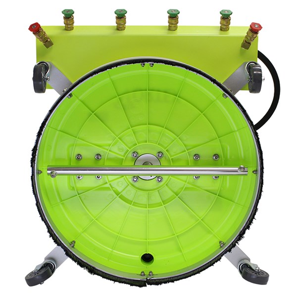 1002.2217, 20" VORTEX DUAL GUN SURFACE CLEANER - GRELLOW