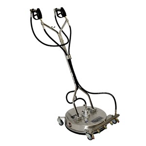 1002.2216, 21" VORTEX DUAL GUN SURFACE CLEANER - STAINLESS STEEL