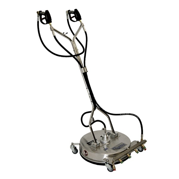 1002.2216, 21" VORTEX DUAL GUN SURFACE CLEANER - STAINLESS STEEL