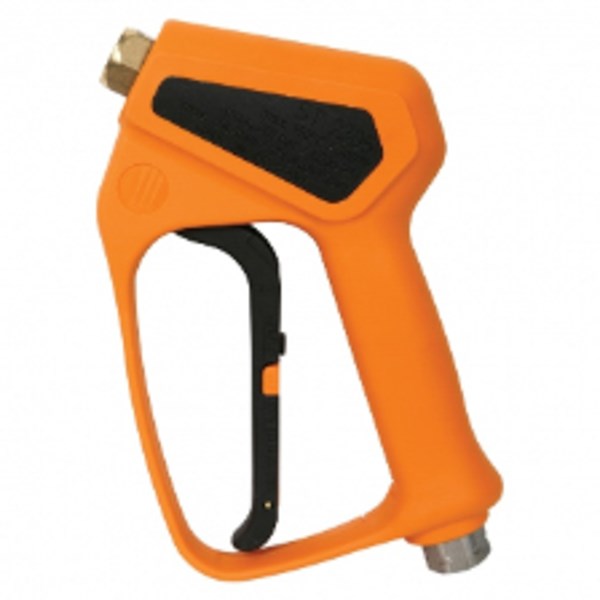 1002.3143, SAFETY ORANGE GUN, 5K PSI, 12 GPM, 38F IN, 14F OUT, 300F MAX