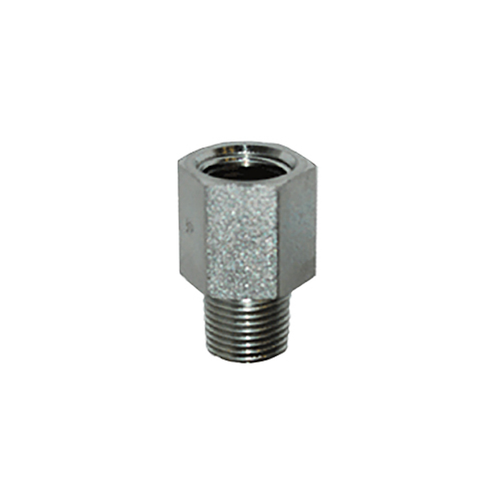1002.4773, ADAPTER, 3/8"M X 3/8"F - STEEL