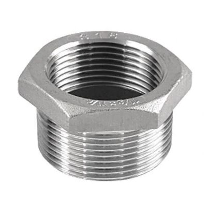 1002.4355, HEX REDUCER BUSHING, 3/4"M X 1/2"F - STEEL