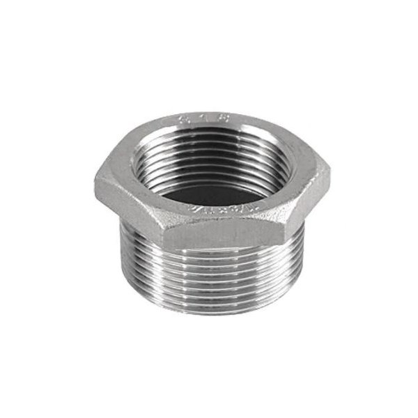 1002.4355, HEX REDUCER BUSHING, 3/4"M X 1/2"F - STEEL
