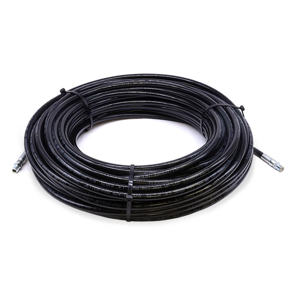 1002.7477, JETTER HOSE ASSY, 3/8MPT X 3/8MPT, 200", 3600PSI