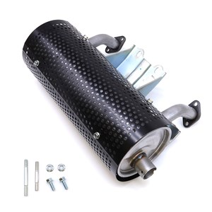 1002.7389, MUFFLER, HONDA, GX690, LEFT HAND EXHAUST