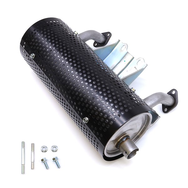 1002.7389, MUFFLER, HONDA, GX690, LEFT HAND EXHAUST