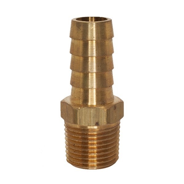 1020806C, HOSE BARB, 3/8"M X 1/2"HB