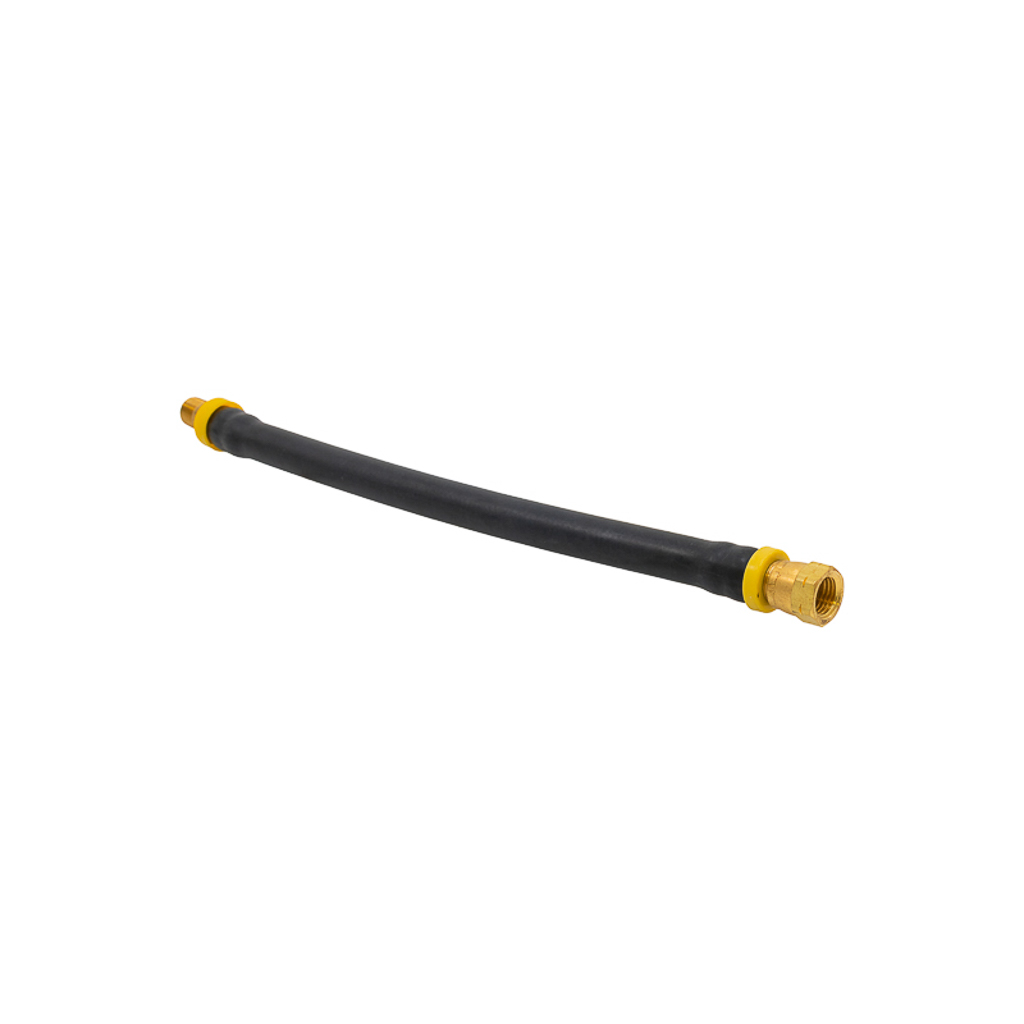 15-0140, BYPASS HOSE, BLACK, 250PSI, 1/4" X 10"