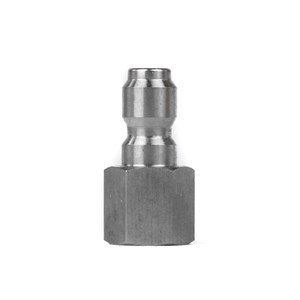 17-0017, 1/4" FEMALE PLUG SS