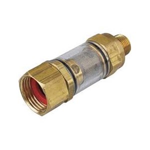 19-0206, CLEAR INLET FILTER - NO PORT